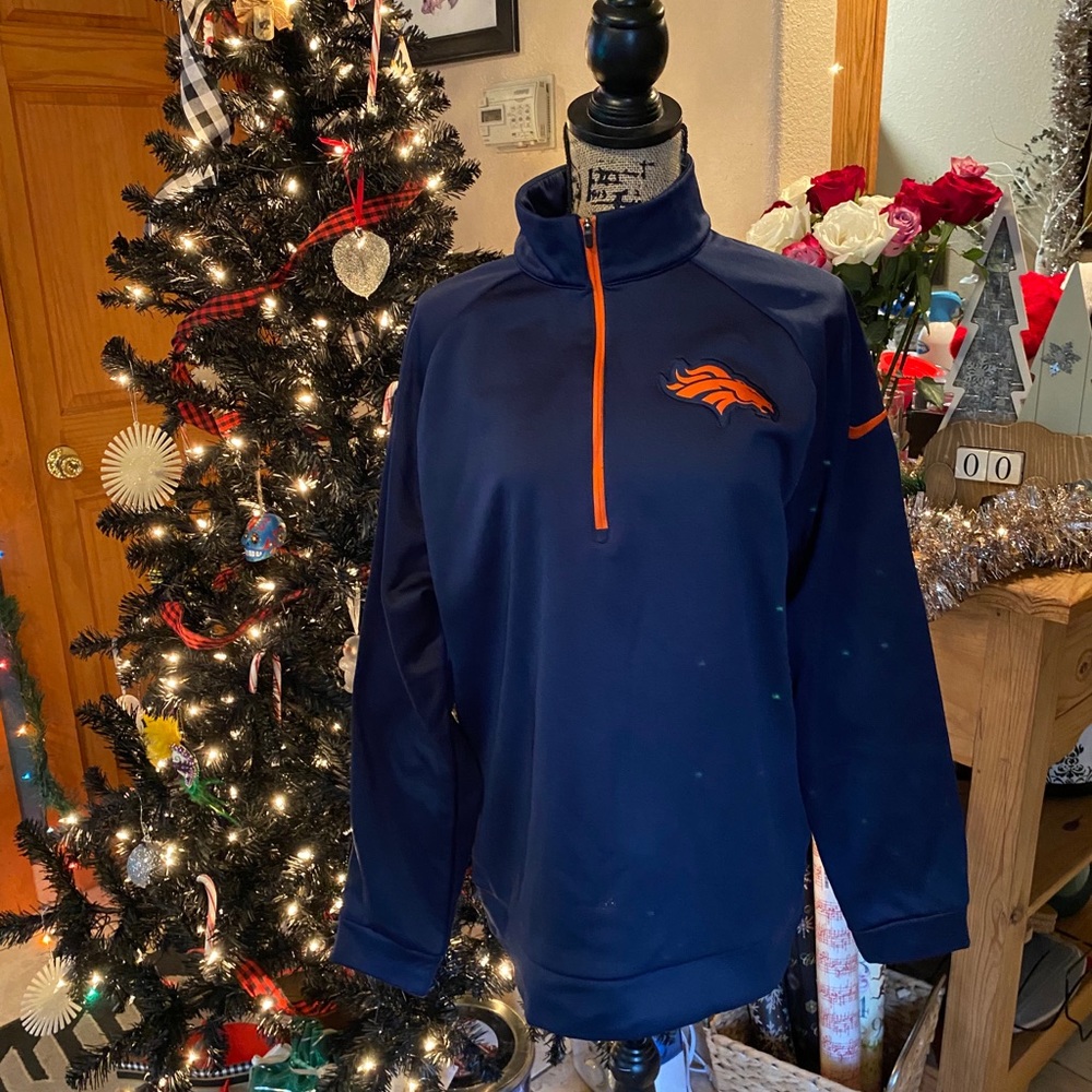 Dri-Fit Broncos Pullover Zip